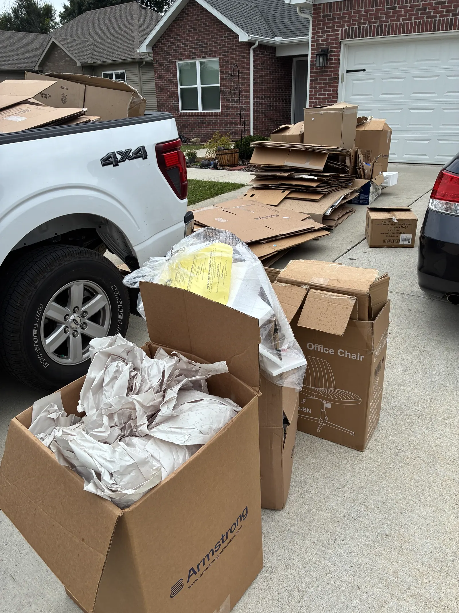 Cardboard box removal job 5 by Boxed Out